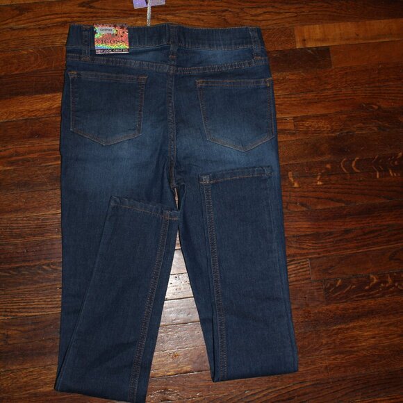 - Vigoss Size 12 High Rise Super Stretch Blue Jeggings - Picture 4 of 4